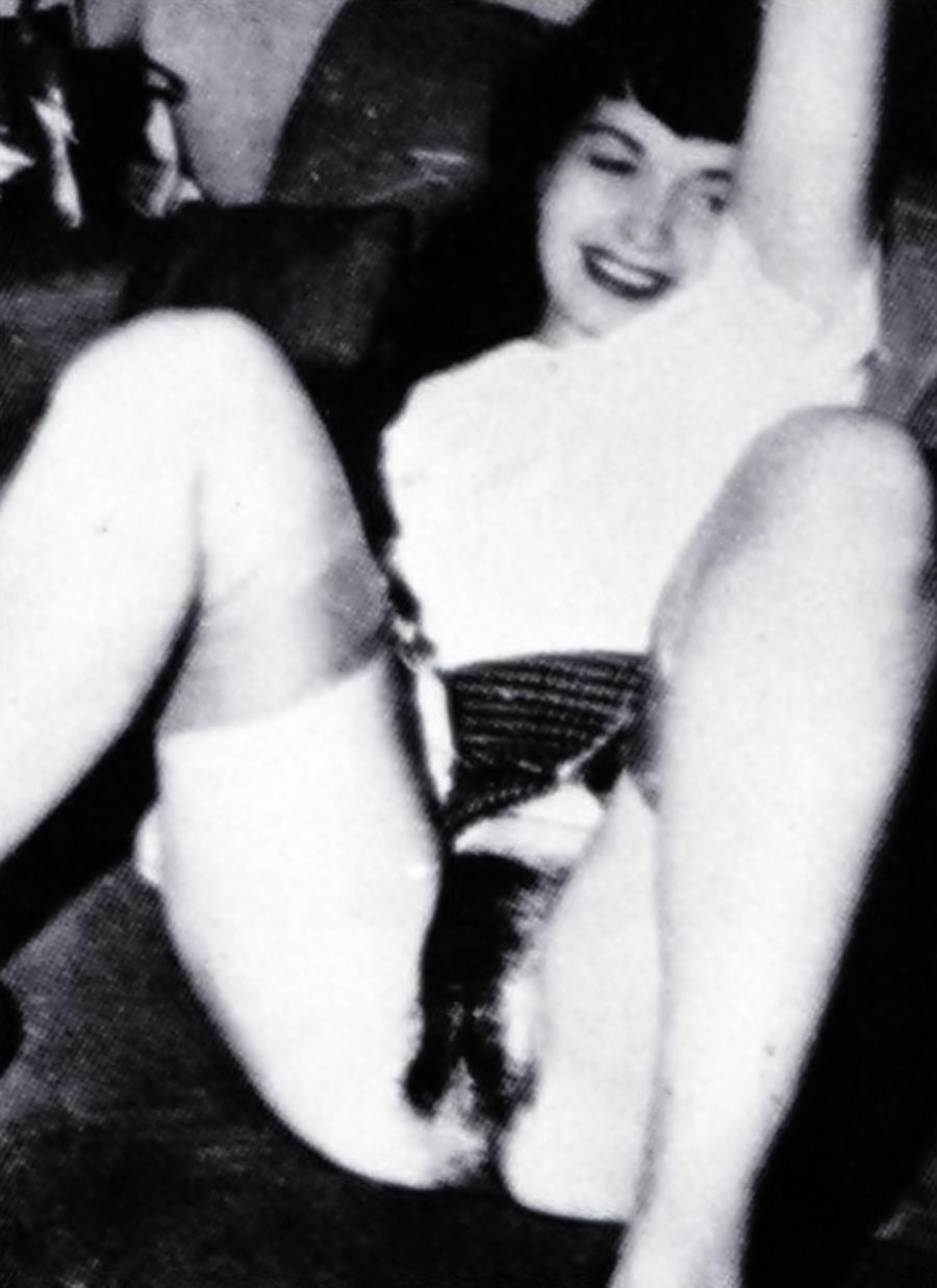 from Bentley betty page nude spread xxx virgin pussy close ups